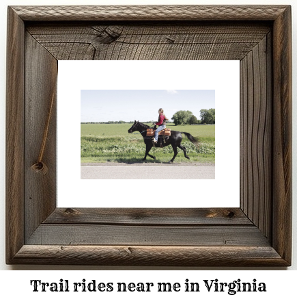 trail rides near me in Virginia